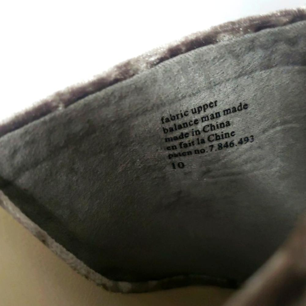 Seychelles Velvet Commute Block Heel Sandal Mules Grey Slip In Round Toe - Picture 12 of 17